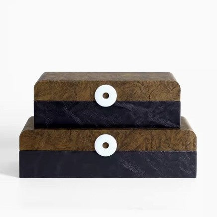 Minimalistische dekorative Aufbewahrungsbox-Set