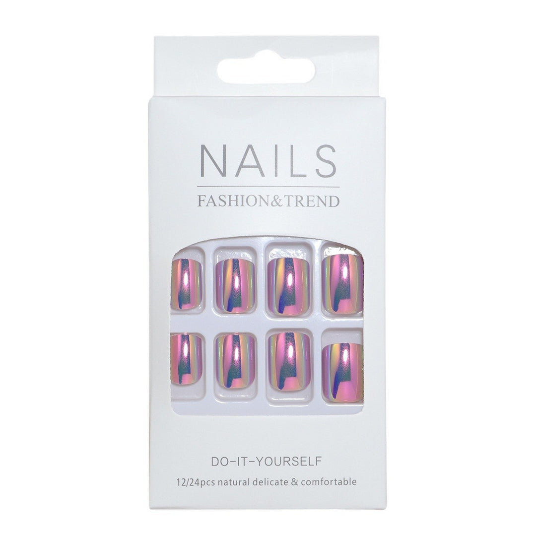 Premium Glänzende Press-On Nageltips Karnz