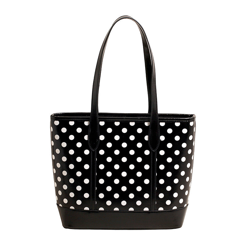 Polka Dot Print Leichte Tragetasche Karnz