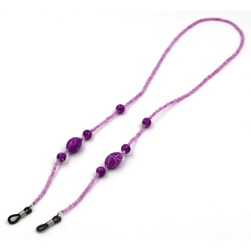 Beaded Eyewear Retainer Chain Karnz