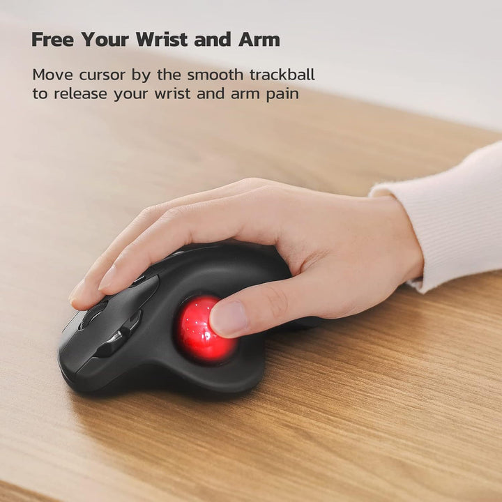 Ergonomische Trackball-Maus Karnz