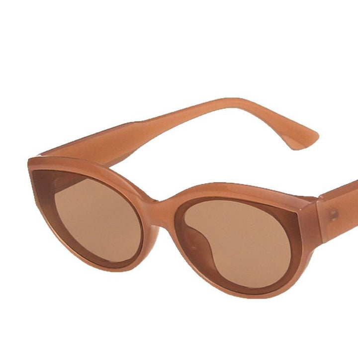 Damen Cat-Eye Sonnenbrille mit auffälligem Muster Karnz