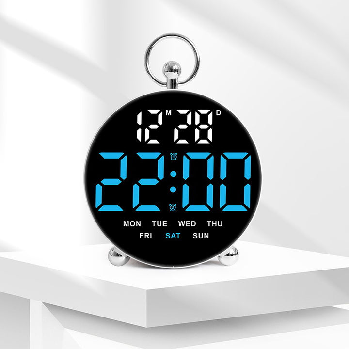 Digitaler Tischwecker mit Großem Led-Display und Alarmfunktion Karnz