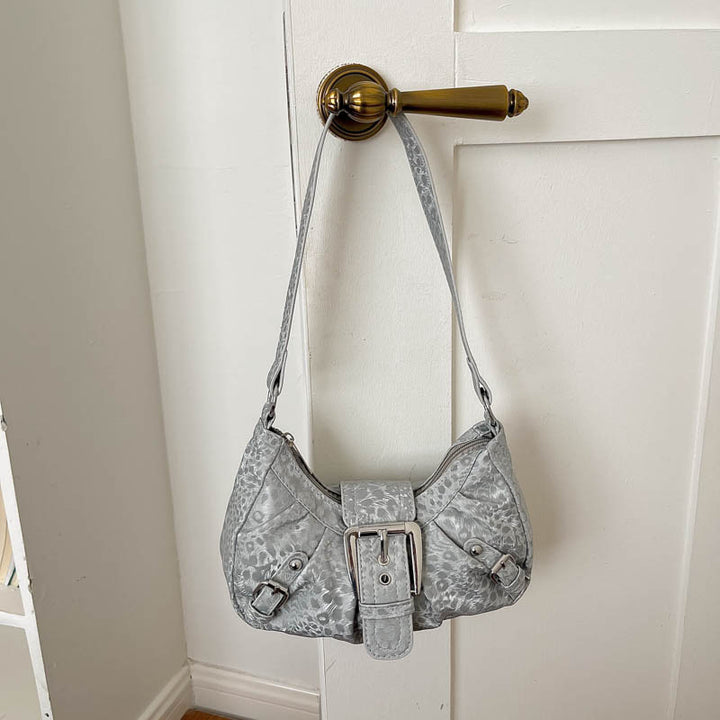 Exotische Texturierte Schultertasche