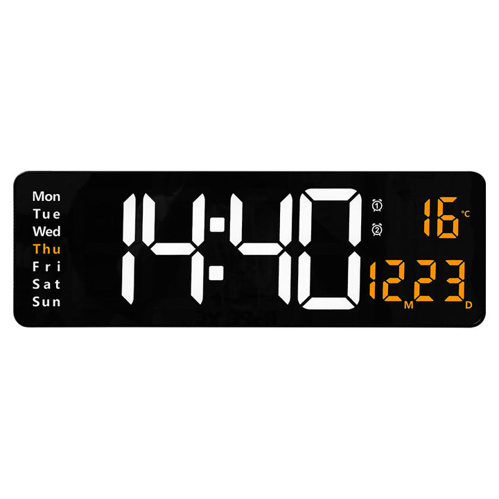 Digitaler Wandwecker mit Multifunktionalem Led-Display Karnz