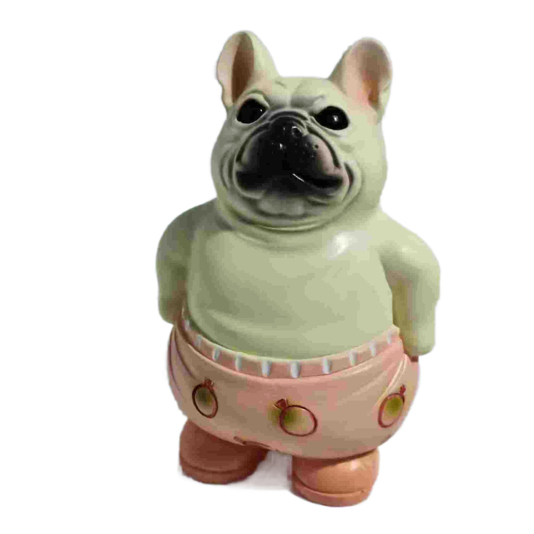 Lustige Hundefigur Karnz