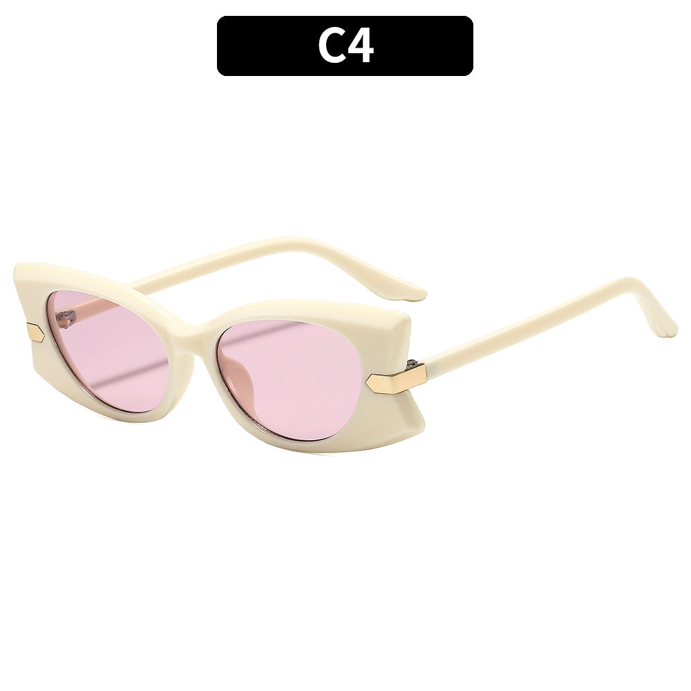 Modebewusste Architekten Katze-Augen Sonnenbrille