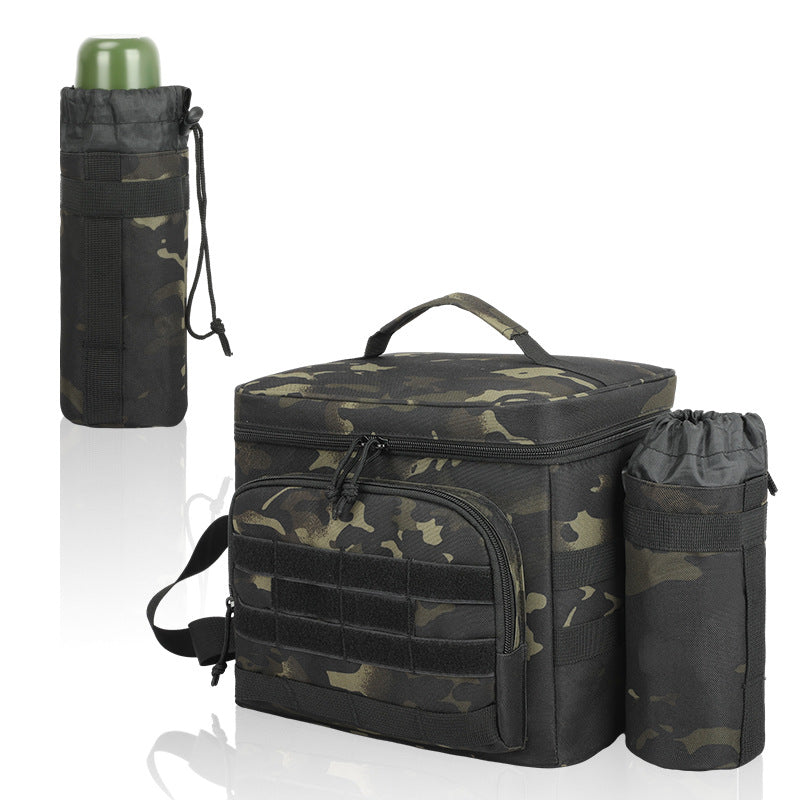Isolierte Camouflage Lebensmittelaufbewahrungs Kühltasche Karnz
