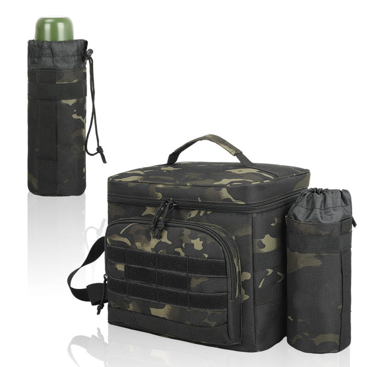 Isolierte Camouflage Lebensmittelaufbewahrungs Kühltasche Karnz