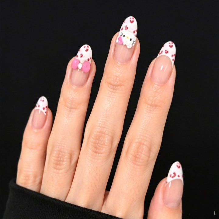 Charakter-verzierte Press-On-Nagelset Karnz