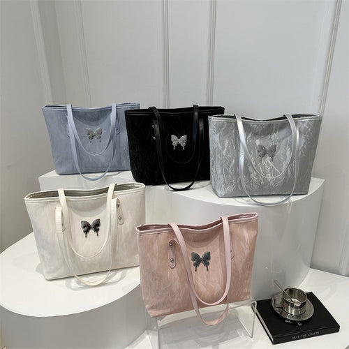WoElegant Schmetterling Akzent Handtasche Karnz