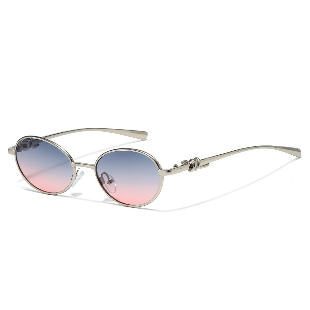 Ovaler Rahmen Mode Sonnenbrille Karnz