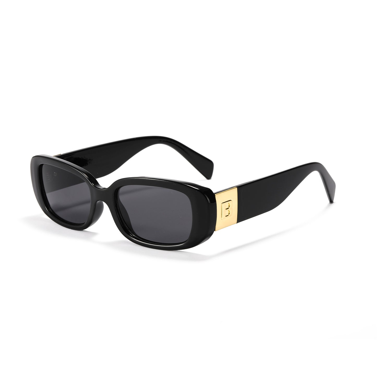 Damen trendige Sonnenbrille mit modischem Klarglasrahmen und UV-Schutz Karnz
