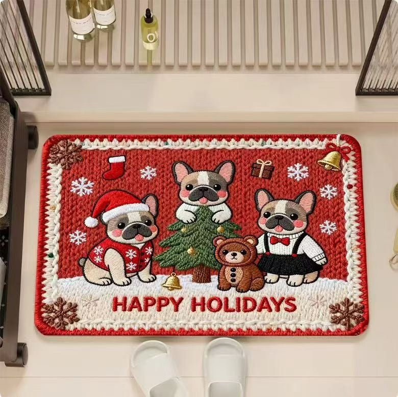 Weihnachtlich dekorative Matte