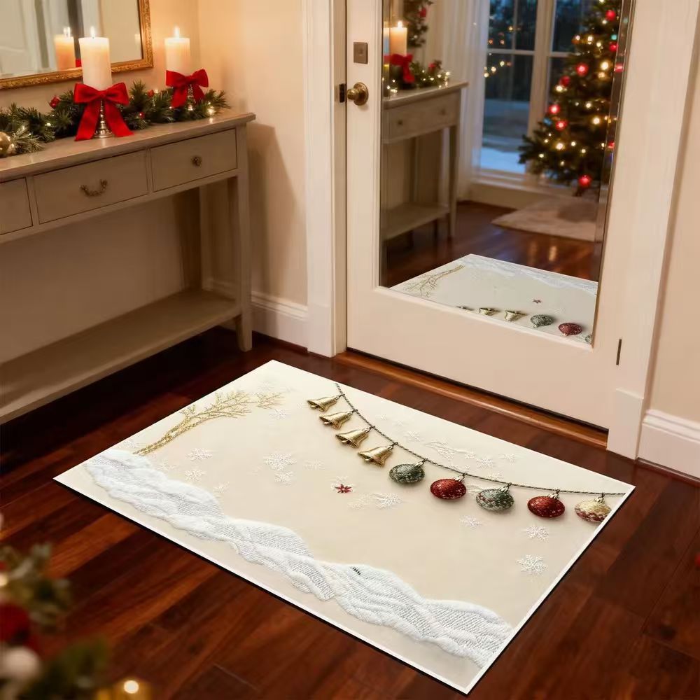 Dekorativer Weihnachts Fußmatte