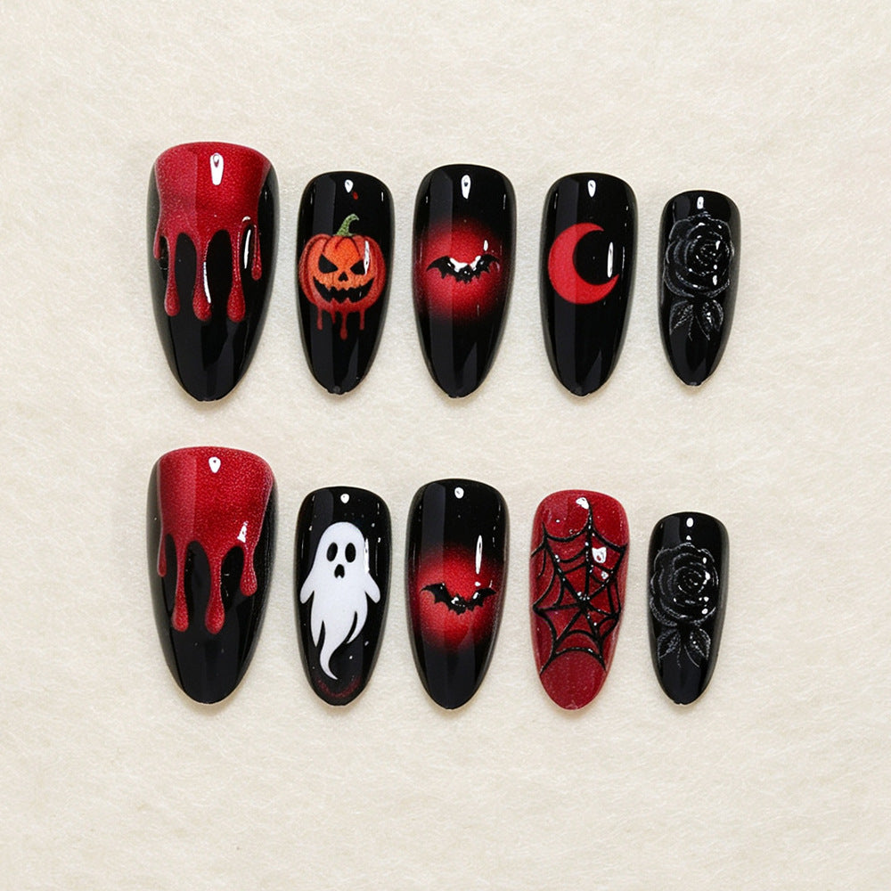 Festliches Halloween-Themen-Nagelkunst-Set Karnz