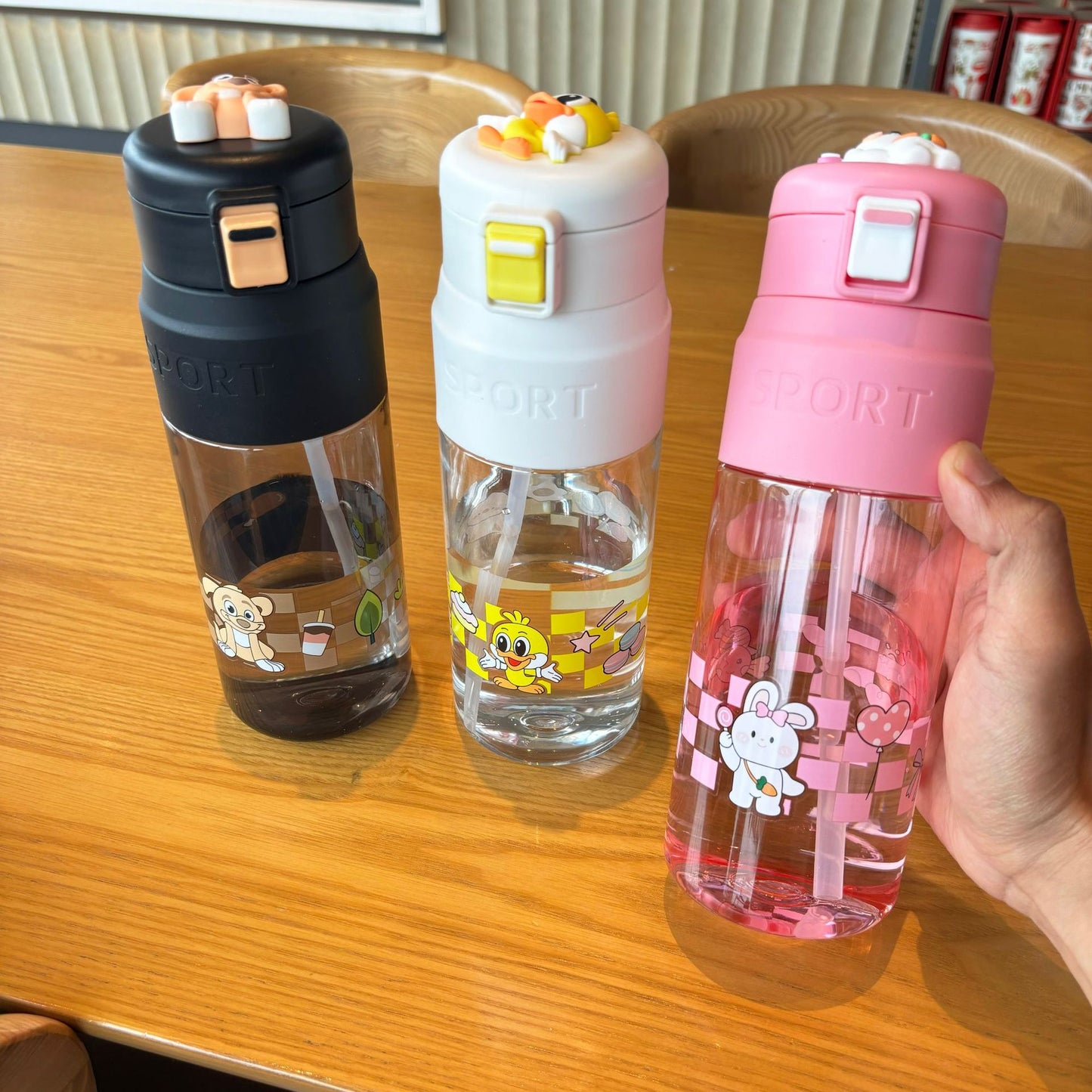 Damen kreative Sport-Trinkflasche Karnz