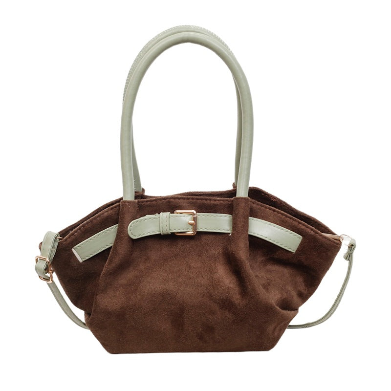 WoChic Wildleder Umhängetasche Karnz
