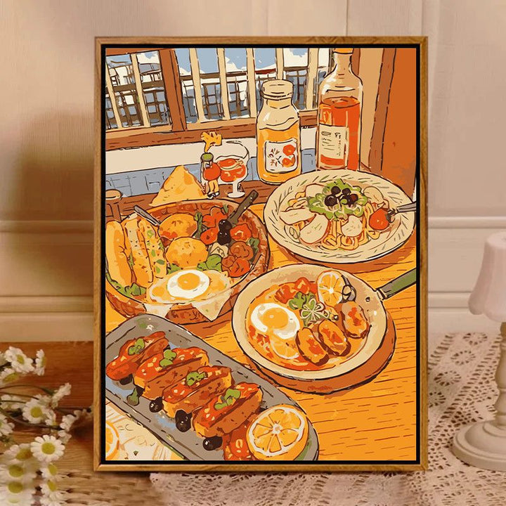 Gourmet Kulinarische Wandkunst Druck Karnz