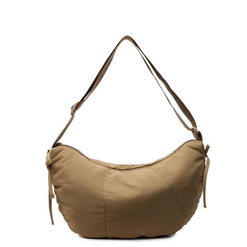 Lässige weiche Stoff Hobo Tasche Karnz