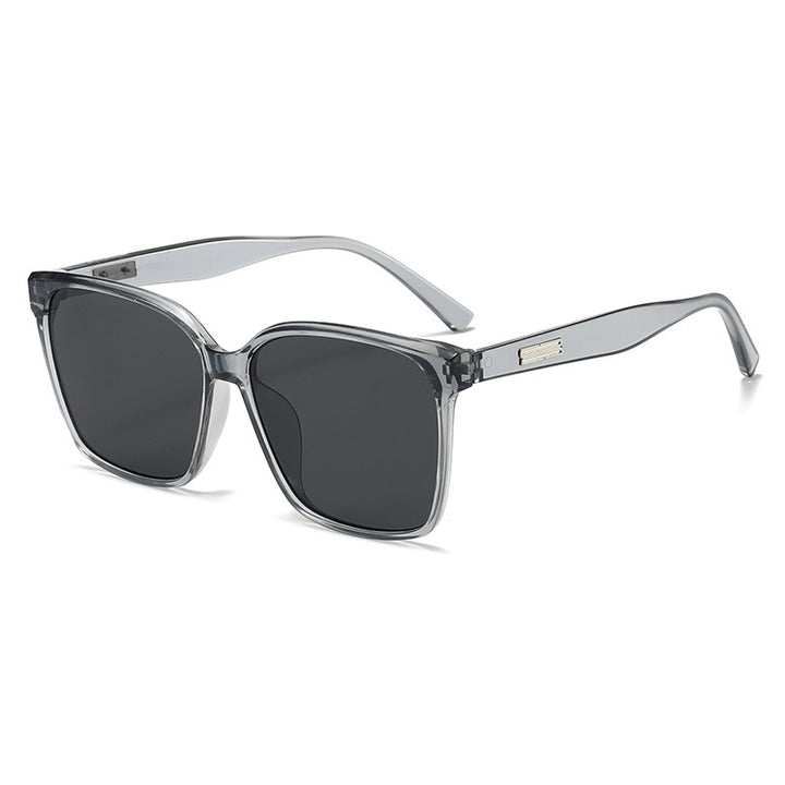 Übergroße quadratische Sonnenbrille