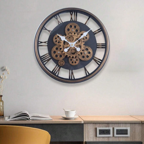 Wanduhr Im Industriellen Steampunk Design Karnz