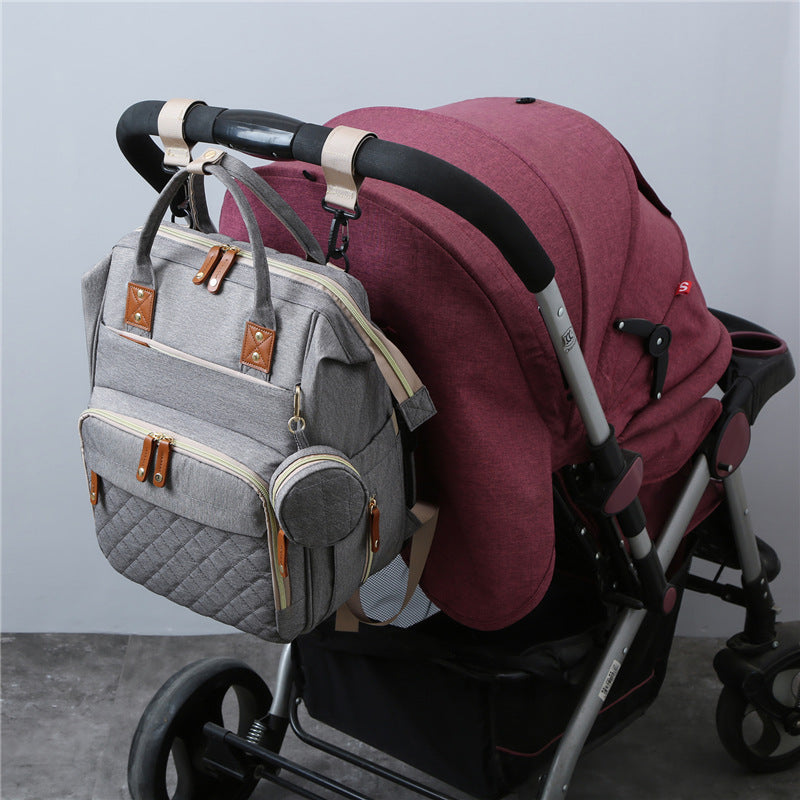 Multifunktionaler gesteppter Rucksack Karnz