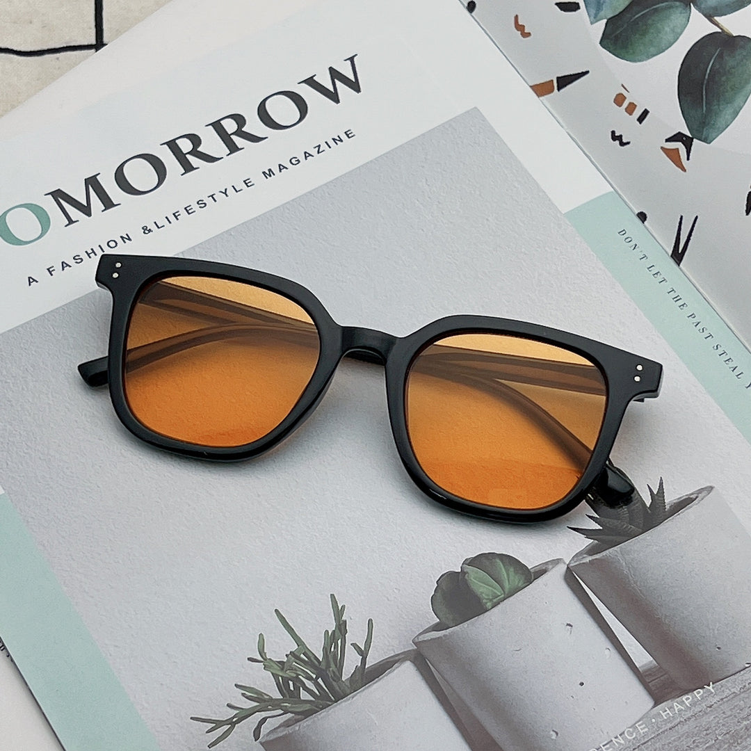 Statement Quadrat Rahmen Sonnenbrille Karnz