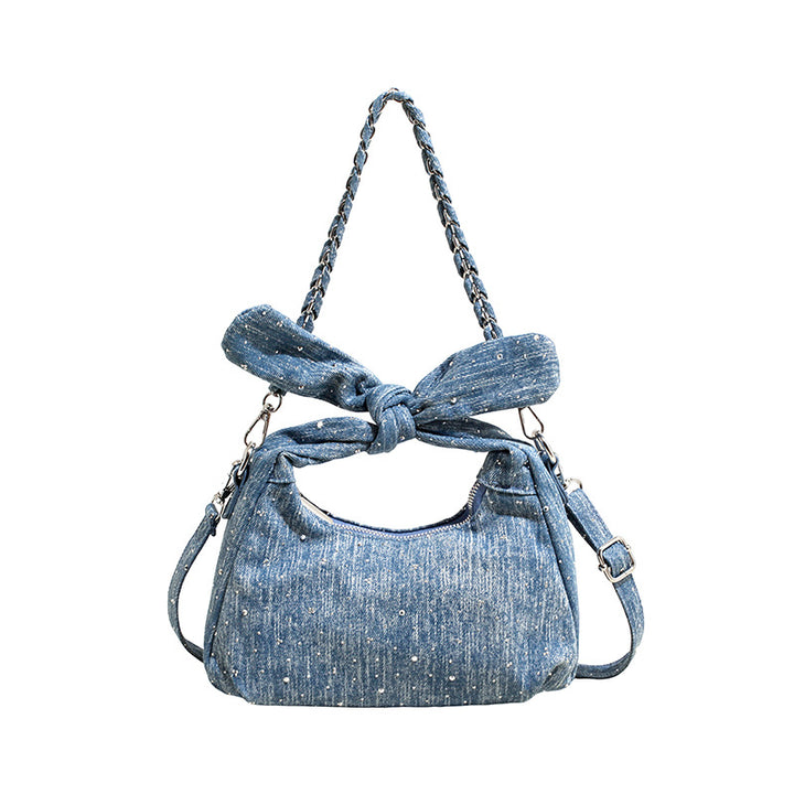 Stylische Handtasche mit Schleifenverzierung Karnz