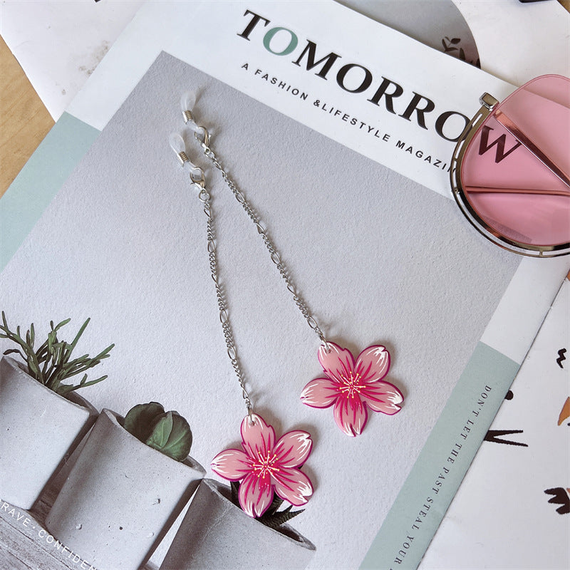 Floral Charm Dangle Ohrringe Karnz