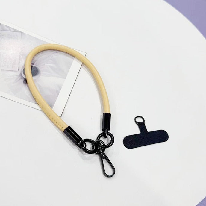 Eleganter Leder Schlüsselanhänger Halter Karnz