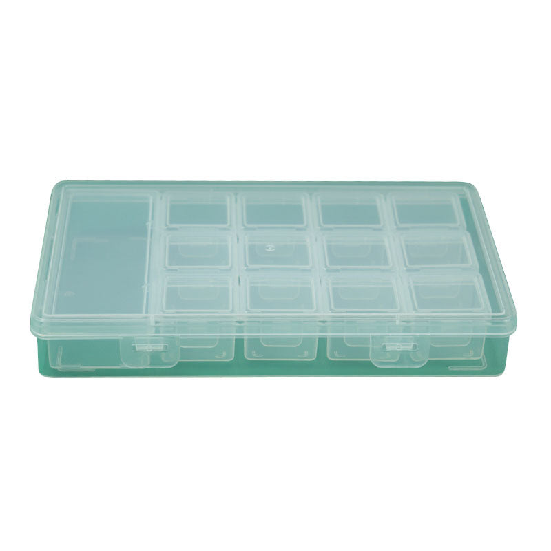 Transparente Mehrfach-Compartment Bastelaufbewahrung Organizer Karnz