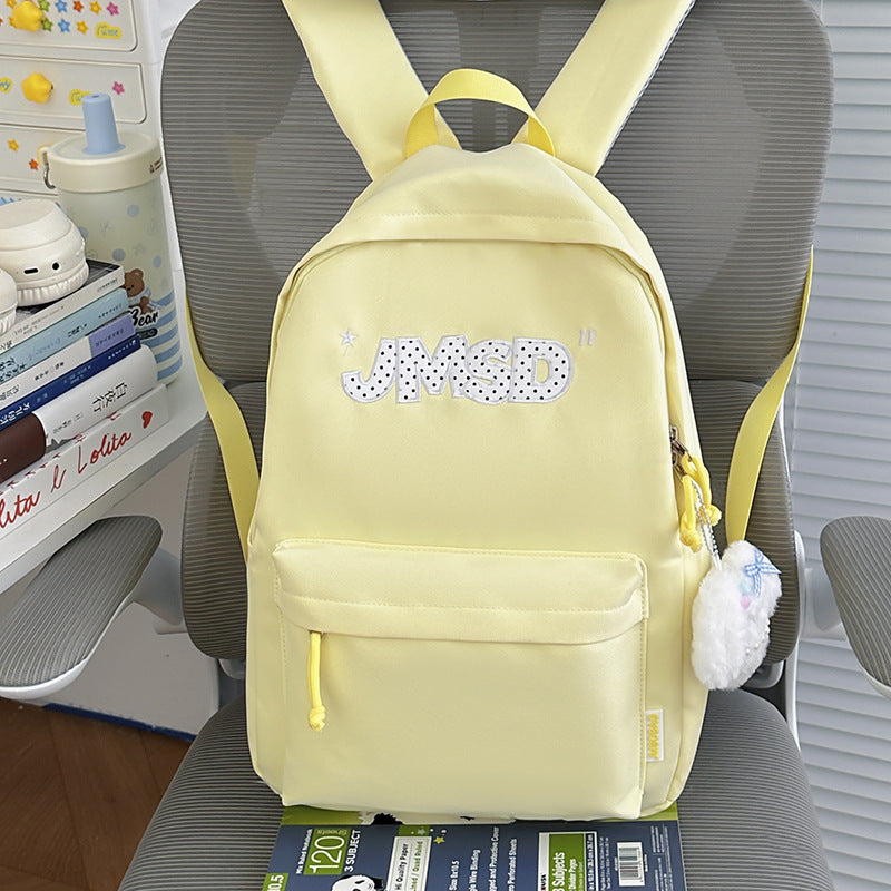 Trendy lässiger Tagesrucksack mit süßem Charakterakzent Karnz
