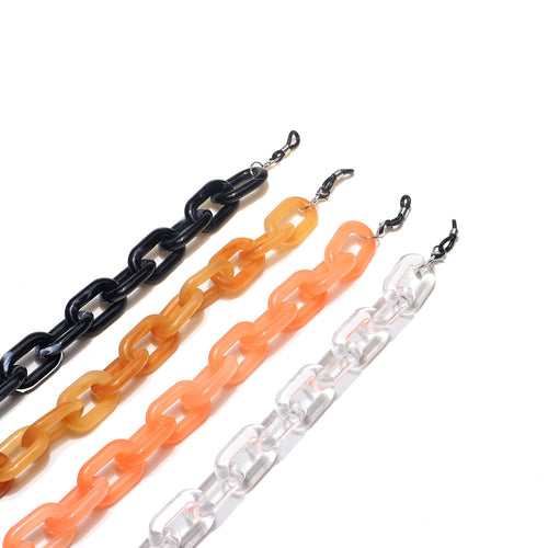 Statement Acryl Brillen Kette Karnz