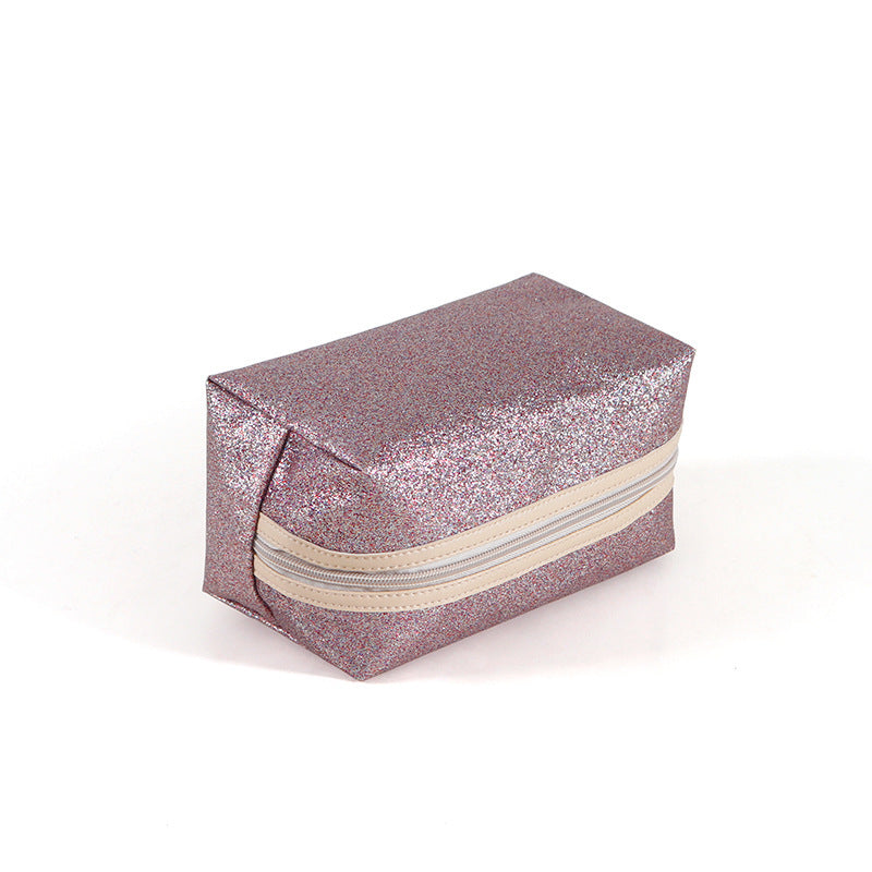 Glitzernde Reise-Schminktasche