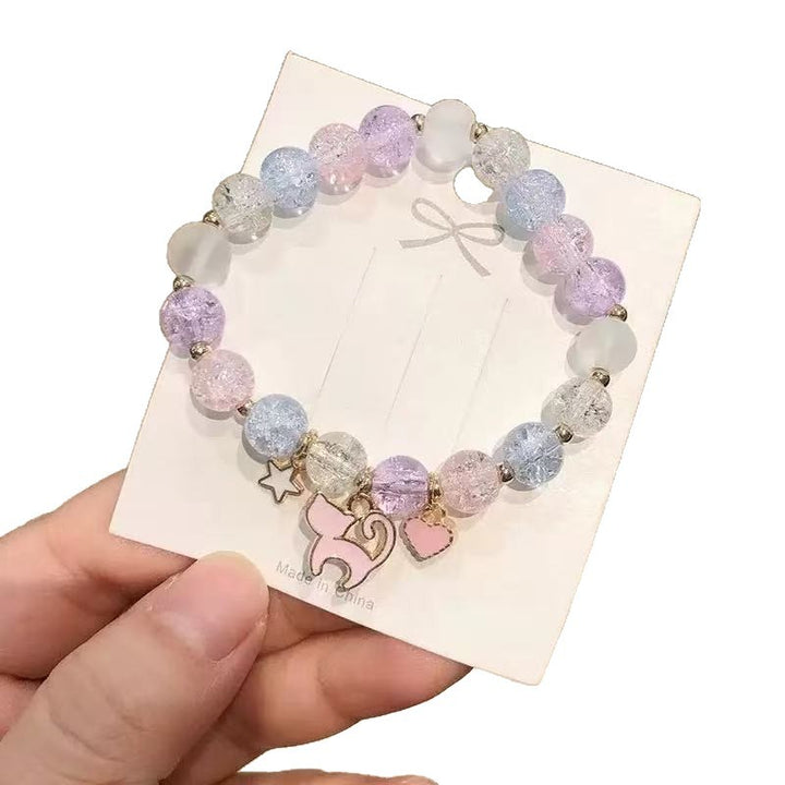 Niedliche Perlen Charm Armband Karnz