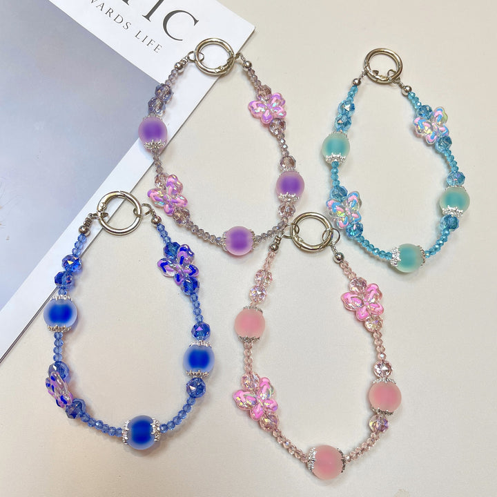 Dekorative Schmetterling Charm Brillen Kette Karnz