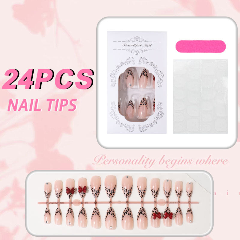Elegantes Design Press-On Nagelspitzen Karnz