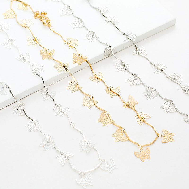 Schmetterlingsdesign Choker-Halskette Karnz