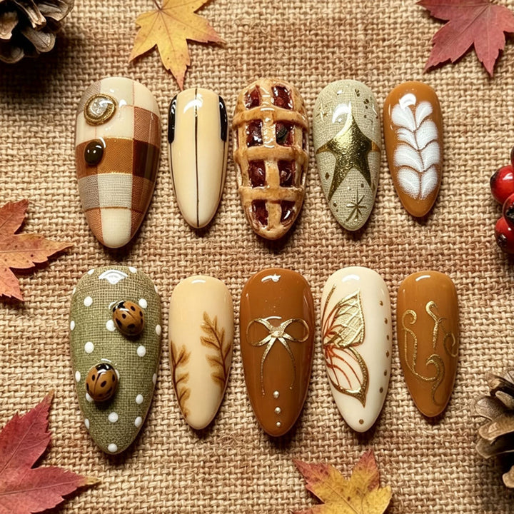Kreatives Nageldesign Karnz