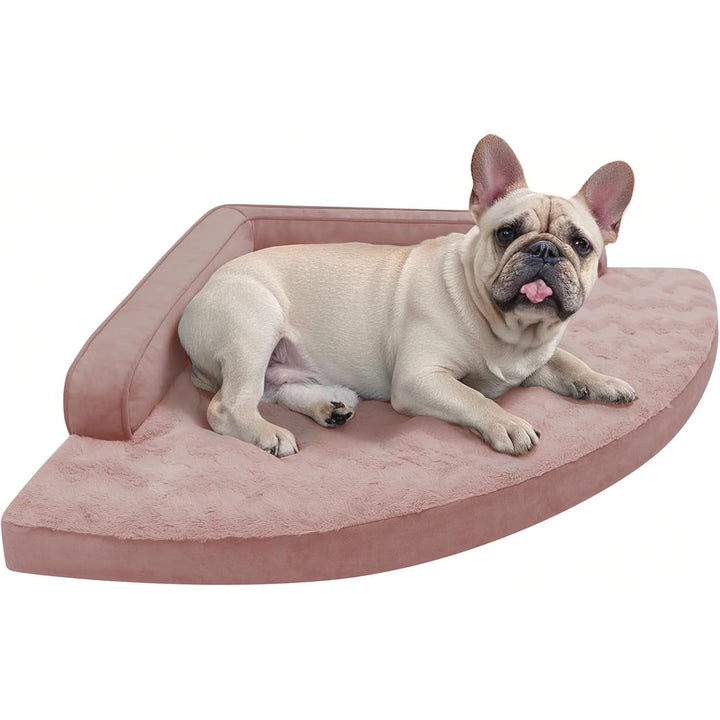 Crescentförmiges orthopädisches Hundebett