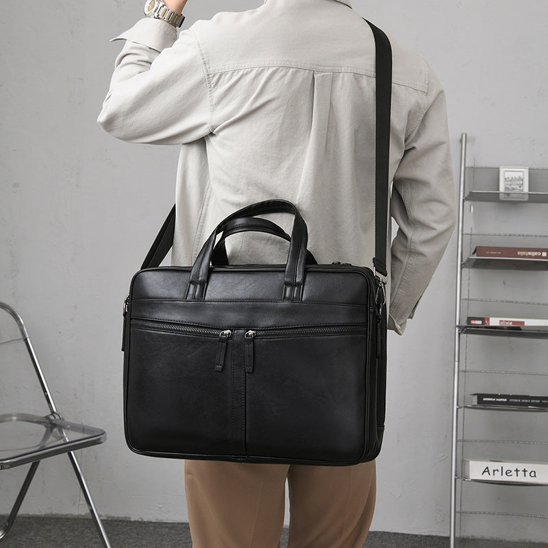 Professionelle Leder Aktentasche Karnz