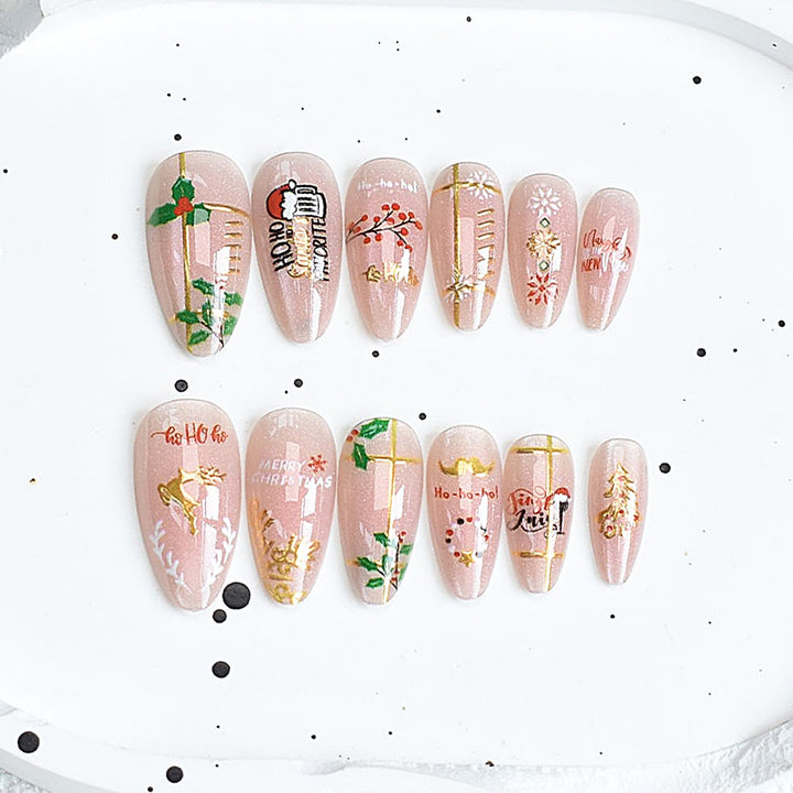 Dekorative Nagelkunst Karnz