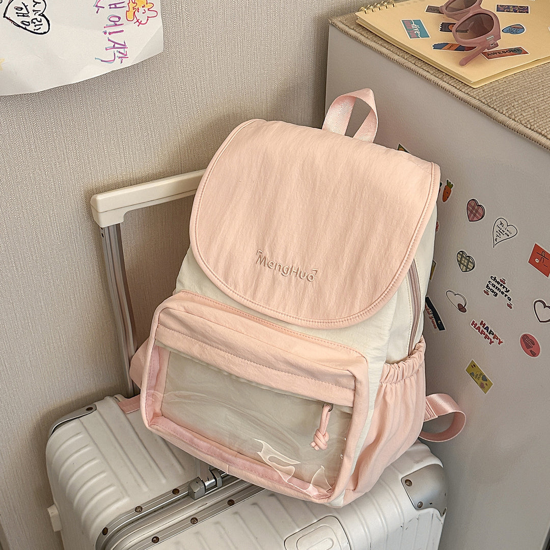 Stylische transparente Utility-Rucksack Karnz