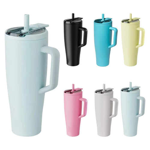 Damen Praktischer Isolier-Trinkbecher mit ergonomischem Griff Karnz