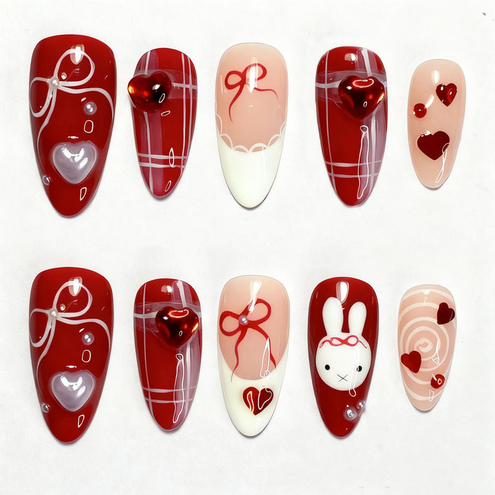 Romantisches Nagelkunst-Set Karnz