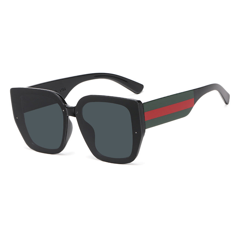 Damen oversized Sonnenbrille mit modischem Rahmen und UV-Schutz Karnz