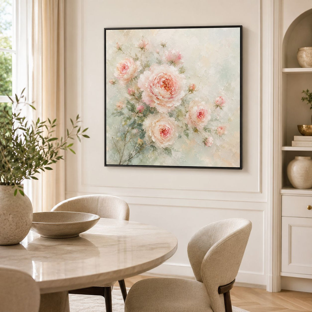 Florales Impressionisten-Leinwand-Kunstwerk