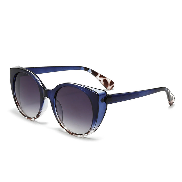 Damen Cat-Eye Sonnenbrille mit hochwertigem Kunststoffrahmen und schützenden Gläsern Karnz