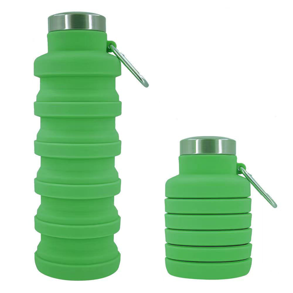 Damen Zusammenfaltbare Silikon-Trinkflasche Karnz